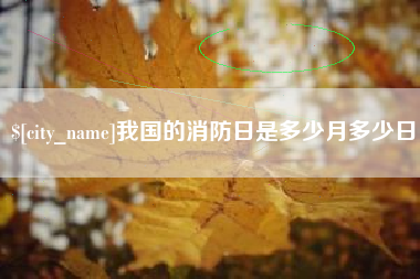 启东我国的消防日是多少月多少日