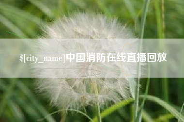 启东中国消防在线直播回放