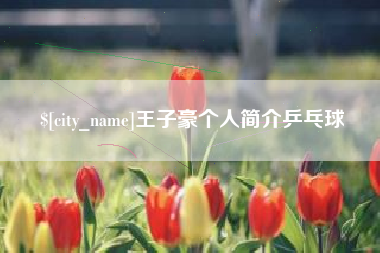 启东王子豪个人简介乒乓球
