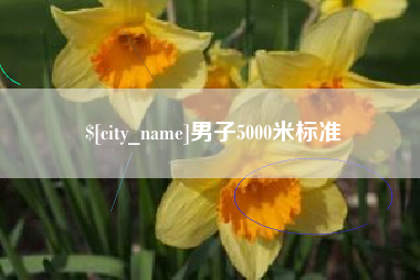 启东男子5000米标准