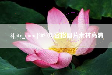 启东2020九宫格图片素材高清