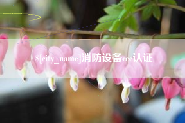 启东消防设备ccc认证