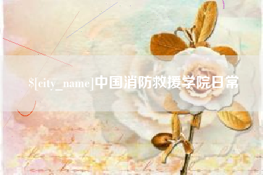 启东中国消防救援学院日常