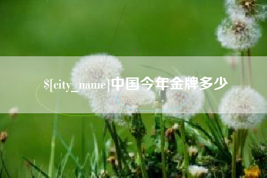 启东中国今年金牌多少