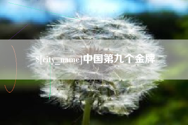 启东中国第九个金牌