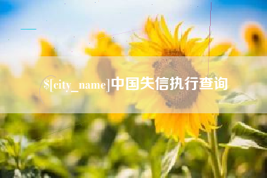 启东中国失信执行查询