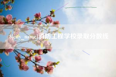 启东消防工程学校录取分数线