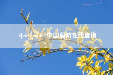 启东中国消防在线查询