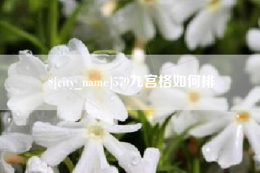 启东579九宫格如何排
